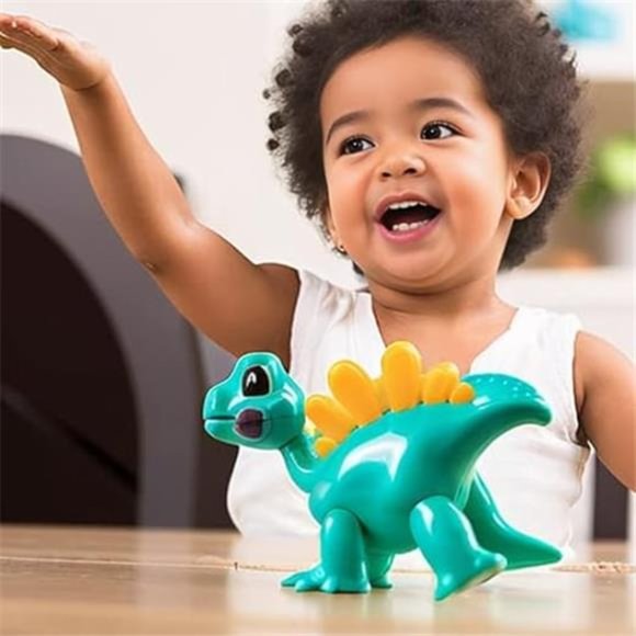 Small Dinosaur Toys for Toddlers 3 Years and Up -Set of Cartoon Dinosaur Figures - Picture 4 of 7